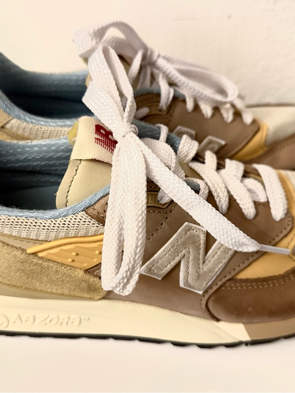 Men's New Balance 998 made in USA ABZORB NWOT euro 42 8.5 US